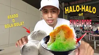 Trying Singapore&rsquo;s Ice Kacang | Halo-halo ng Singapore | Pinoy in Singapore