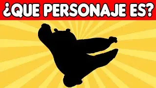 ¿Puedes adivinar el personaje de la Película Animada SOLO con la silueta? Vol.3