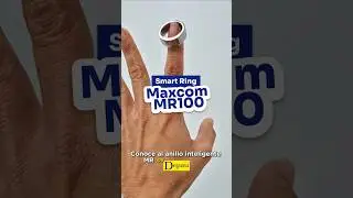 Anillo inteligente Maxcom 🙃 Descubre las funciones de este Smart Ring