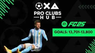 FC 25: Clubs Goals - 13,701-13,800