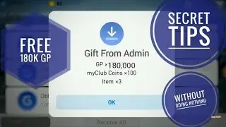 Get 180.000 Gp From Admin For  Free /Secrets Tips /Pes 2019