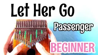 Passenger - Let Her Go (Easy Kalimba Tabs/Tutorial/Play-Along) - Kalimba Cover