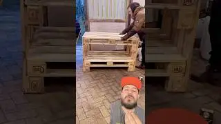 Mais uma bancada de paletes!