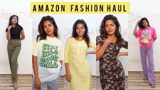 Amazon clothing haul || Dress,kurtas,T-shirts,Trousers || HARINI SI