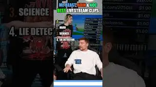 RANKING Best Mr. Beast, Adin Ross & XqC Livestream Moments EVER! 💲😂 #shorts