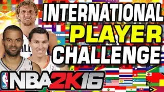 NBA 2K16 International Player Challenge