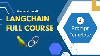 Prompt Template | LangChain Full Course #langchain #generativeai #datascience #dataanalytics