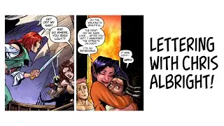 Talking Comic Lettering with Chris Albright - Secrets - How to - Tutorial