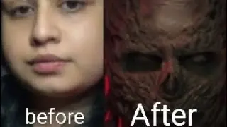 Bangladeshi girl before and after 🫡