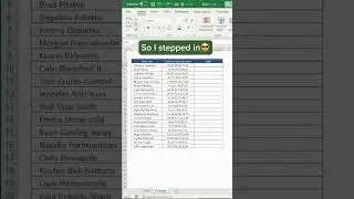 Saw my boss trying to do this #excel #exceltips #exceltricks #spreadsheets #accounting #finance