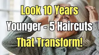 5 стрижек, которые мгновенно омолодят женщин старше 60 лет на 10 лет &ndash; элегантные и непринужденны...