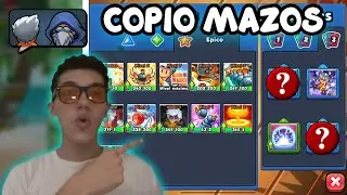 COPIANDO LOS MAZOS DE MIS RIVALES😈 | BOMBER FRIENDS