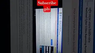 How to unblock your computer #national cyber crime of india #scam /#shorts /V-2