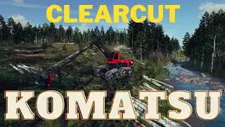 FS22 | Komatsu 931XC | Clearcut New map | Karhuvaara
