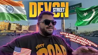 Devon Street: Little India 🇮🇳 & Little Pakistan 🇵🇰 Without Borders in Chicago, USA 🇺🇸