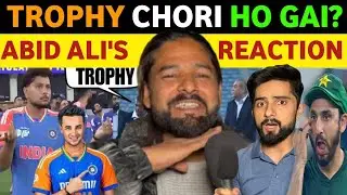 ABID ALI'S REACTION ON INDIA WIN ASIA CUP, WHERE IS TROPHY? ANGRY REACTION ON TEAM PAK, REAL TV NEW