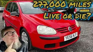 I have bought this 277,000 mile VW Golf TDI MK5. Do I let it live or die?