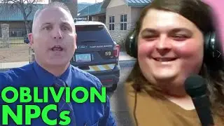 Choosing Aggressive Dialogue Options towards &ldquo;Drunk&rdquo; Officer | Oblivion NPC