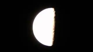 DiegoDCvids - First Quarter Moon : July 8 2011 -  Pierwsza Kwadra Księżyc