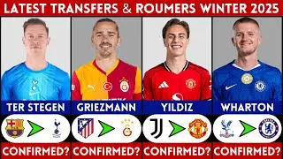 🚨 LATEST CONFIRMED TRANSFER NEWS AND RUMOURS WINTER 2026 | TER STEGEN, GRIEZMANN, YILDIZ, WHARTON...