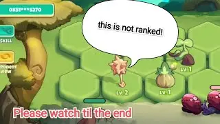 Plant vs Undead - battle 53 - Unranked mode Using 1 electro NFT plant & mighty Baby plants