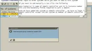 SAP TMS Configuration