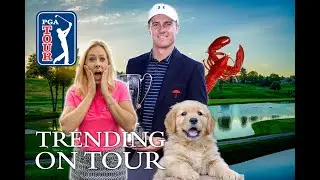 Spieth's shot of the year, Favre & Jeter on the course
