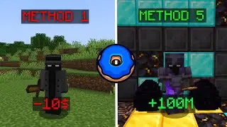 Top 5 Money💲Making Methods For Donut SMP