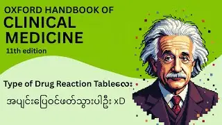 OHCM 11th edition (Type of Drug Reaction Table)