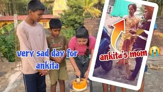 Ankita mom's birthday and shez cryng 😢 badly 