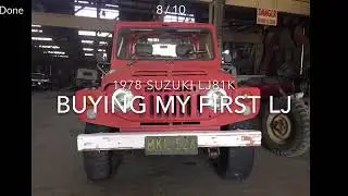 Restoration of my 1978 suzuki lj81k