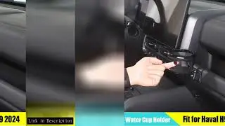 Auto Co-pilot Instrument Panel Expansion Cup Holder Suitable for GWM Haval H9 2024 2025 Modified Car