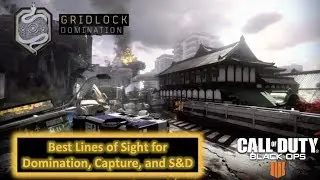 Black Ops 4 Spots & Lines of Sight | Gridlock Map