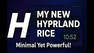 My New Hyprland Rice &ndash; Minimal Yet Powerful!