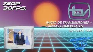 Inicio de Transmisiones + Tandas Comerciales Canal 13 UCTV - Octubre 1998