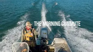 Behind the scenes of 36-km commute by boat to do video work