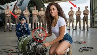 Una joven Mexicana de vacaciones encendió un avión que 10 mecánicos americanos no pudieron arreglar