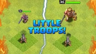 How To Get Small Clash of Clans Troops! NEW SHRINK TRAP GAMEPLAY - CoC Clashiversary Update Defense