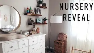 BABY GIRL BOHO NURSERY TOUR | Hillary Alex