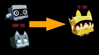*NEW* BEST FUSING METHOD! HOW TO GET GOLDEN TECHNO CAT EASILY ! PET SIMULATOR X ROBLOX  😱 😱