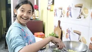 কিছুটা মজা , কিছুটা মাকে নকল করার চেষ্টা, আর অনেক অনেক ভালোবাসা রান্নার প্রতি /Funny cooking video 😆