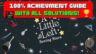 A Little To The Left: Seeing Stars DLC! *ALL Solutions & Achievements*