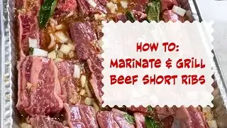 Beef Ribs & How to Marinate & Grill Beef Short Ribs &ndash; Detroit, MI | Brent&rsquo;s Prime Food Adventures
