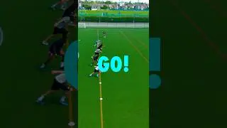 THIS FOOTBALLER SPRINT RACE IS MAD! 🤯 #football #race #sprint #running #speed #speedrun #competition