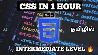 CSS tutorials for beginners(Level 2) in Tamil | 2024 | Trending Tamizha