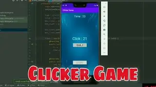 Clicker Game Ttutorial in Android studio | Codoryx