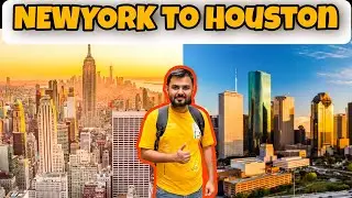 New York to Houston  for Tourism - Pakistani in America 🇺🇸