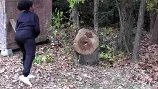 Kukri Knife Throwing - Lady Sensei New York