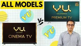 VU Premium 4K TV 2020 vs VU Cinema TV ⚡⚡ DETAILED COMPARISON 🔥 TechTalk 57