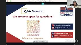 US Student Visa and Pre-Departure Session